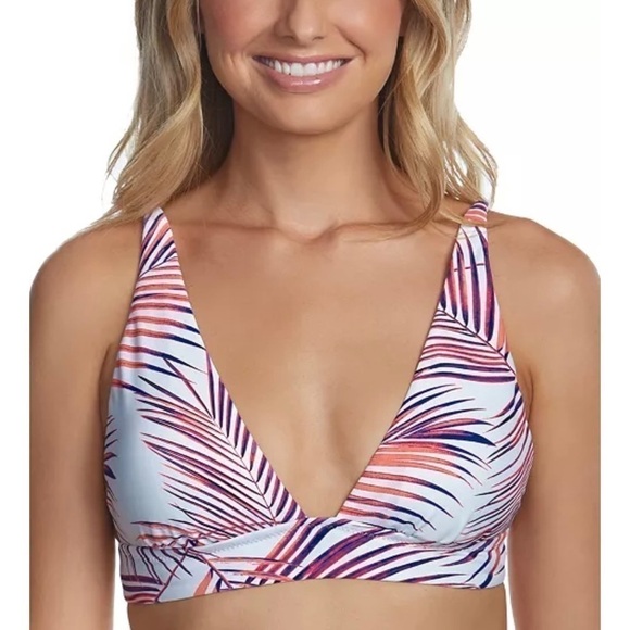 Raisins Juniors' Back to Bali Printed Bikini Top, Created for Macy's-NWT - Picture 4 of 4